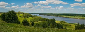 река Ока под Варежем